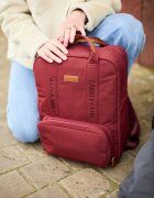 Childhome Rucsac Family Club Signature Urban Dark Burgundy