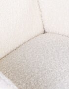 Childhome Scaun balansoar Teddy alb