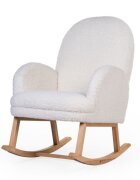 Childhome Scaun balansoar Teddy alb