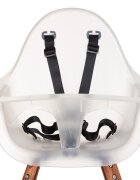 Childhome Scaun de masa reglabil in inaltime Evolu 2 natural inchisalb transparent