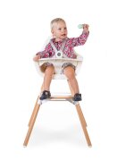 Childhome Scaun de masa reglabil in inaltime Evolu 2 naturalalb