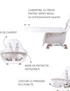 Childhome Scaun de masa reglabil in inaltime Evolu 2 naturalalb