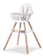 Childhome Scaun de masa reglabil in inaltime Evolu 2 naturalalb