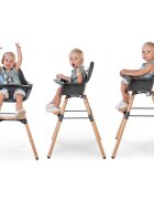 Childhome Scaun de masa reglabil in inaltime Evolu 2 naturalantracit