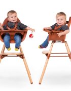 Childhome Scaun de masa reglabil in inaltime Evolu 2 NaturalRuginiu
