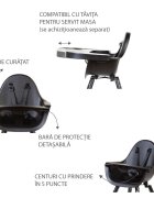 Childhome Scaun de masa reglabil in inaltime Evolu 2 negru
