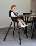 Childhome Scaun de masa reglabil in inaltime Evolu 2 negru