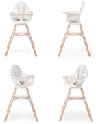 Childhome Scaun de masa reglabil in inaltime Evolu One.80 naturalalb
