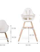 Childhome Scaun de masa reglabil in inaltime Evolu One.80 naturalalb