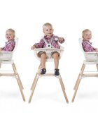 Childhome Scaun de masa reglabil in inaltime Evolu One.80 naturalalb