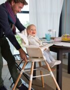 Childhome Scaun de masa reglabil in inaltime Evolu One.80 naturalalb