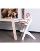 Childhome Scaun de masa reglabil in inaltime Evosit Fag alb