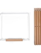 Childhome Set picioare cu suport pentru scaun de masa Evolu NaturalAlb