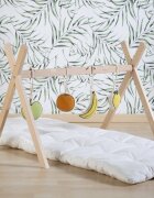 Childhome Suport pentru cos si centru de activitati bebe Moise lemn natural