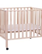 Childhome Tarc 94 cu roti 75x95 cm lemn natural