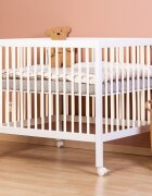 Childhome Tarc 97 cu roti 75x95 cm mdf alb