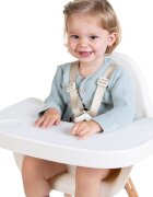 Childhome Tavita scaun de masa Evolu + protectie din silicon alb