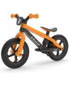 Chillafish Bicicleta copii fara pedale BMXie 02 Ginger cu suport pentru picioare si frana integrata varsta 2-5 ani scaun reglabil de la 32 la 39 cm anvelopele RubberSkin