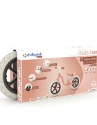 Chillafish Bicicleta copii fara pedale Charlie Lux Salmon cu roti din spuma Eva 12 inch varsta 2-5 ani scaun reglabil de la 32-40 cm greutate redusa 32 kg ghidon reglabil anvelope EVA inaltimea recomandata 87-110 cm