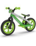 Chillafish Bicicleta de echilibru BMXie 02 Green cu suport pentru picioare si frana integrata
