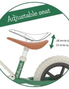 Chillafish Bicicleta de echilibru Charlie Forest Usoara Cu ghidon si sa reglabile Greutate 2.5 Kg Cu roti din spuma EVA 10 inch Pentru 18-48 luni