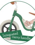 Chillafish Bicicleta de echilibru Charlie Forest Usoara Cu ghidon si sa reglabile Greutate 2.5 Kg Cu roti din spuma EVA 10 inch Pentru 18-48 luni
