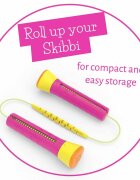 Chillafish Coarda de sarit cu lungime reglabila Skibbi Fucshia