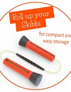 Chillafish Coarda de sarit cu lungime reglabila Skibbi Orange