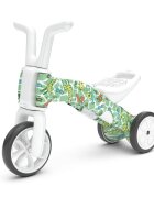 Chillafish Tricicleta pentru copii Bunzi Gidaffiti 2 in 1 transformabila in bicicleta fara pedale scaun usor reglabil roti din cauciuc sintetic spatiu depozitare jucarii greutate admisa 25 kg