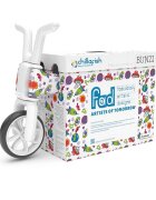 Chillafish Tricicleta pentru copii Bunzi Monsters 2 in 1 transformabila in bicicleta fara pedale scaun usor reglabil roti din cauciuc sintetic spatiu depozitare jucarii greutate admisa 25 kg