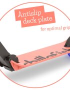 Chillafish Trotineta pentru copii Flexxi Glow Flamingo pliabila ghidon reglabil roti ABEC-5 greutate admisa 50 kg