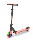 Chillafish Trotineta pentru copii Flexxi Glow Flamingo pliabila ghidon reglabil roti ABEC-5 greutate admisa 50 kg