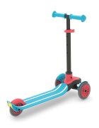 Chillafish Trotineta pentru copii Scotti Blue cu ghidon reglabil roti ABEC-5 greutate admisa 50 kg