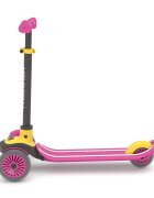 Chillafish Trotineta pentru copii Scotti Pink cu ghidon reglabil roti ABEC-5 greutate admisa 50 kg
