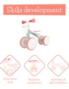 Chillafish Vehicul fara pedale pentru copii Quadi Racer Breeze Pink