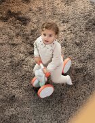 Chillafish Vehicul fara pedale pentru copii Quadi Racer Breeze Pink