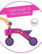 Chillafish Vehicul pentru copii ItsiBitsi Blocks Fuchsia