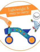 Chillafish Vehicul pentru copii ItsiBitsi Blocks OrangeBlue