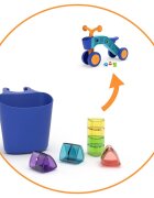 Chillafish Vehicul pentru copii ItsiBitsi Blocks OrangeBlue