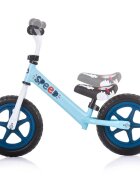 CHIPOLINO Bicicleta copii fara pedale Speed blue 12 inch de la 2 ani pana la greutatea de 30 kg scaun si ghidon reglabile pe inaltime cadru extrem de usor