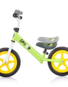 CHIPOLINO Bicicleta copii fara pedale Speed green 12 inch de la 2 ani pana la greutatea de 30 kg scaun si ghidon reglabile pe inaltime cadru extrem de usor