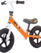 CHIPOLINO Bicicleta copii fara pedale Speed orange 12 inch de la 2 ani pana la greutatea de 30 kg scaun si ghidon reglabile pe inaltime cadru extrem de usor
