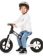 CHIPOLINO Bicicleta fara pedale Spark black white