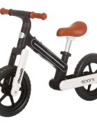 CHIPOLINO Bicicleta fara pedale Spark black white