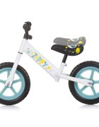 CHIPOLINO Bicicleta pentru copii Zippy Blue fara pedale scaun reglabil manere antiderapante greutate suportata 25 kg varsta 3 ani+