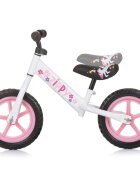 CHIPOLINO Bicicleta pentru copii Zippy Pink fara pedale scaun reglabil manere antiderapante greutate suportata 25 kg varsta 3 ani+