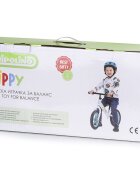 CHIPOLINO Bicicleta pentru copii Zippy Pink fara pedale scaun reglabil manere antiderapante greutate suportata 25 kg varsta 3 ani+
