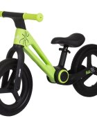 CHIPOLINO Bicicleta pliabila pentru copii Fold X Green fara pedale 12 inch greutate suportata 25 kg scaun reglabil pe inaltime
