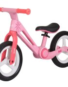 CHIPOLINO Bicicleta pliabila pentru copii Fold X Pink fara pedale 12 inch greutate suportata 25 kg scaun reglabil pe inaltime
