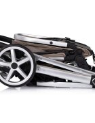 CHIPOLINO Carucior 2 in 1 pentru copii Vista Tiramisu transformabil cadru din aluminiu sezut reversibil maner reglabil suspensii husa de picioare geanta greutate suportata 22 kg